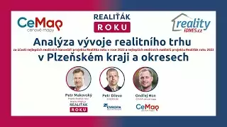 Analýza vývoje realitního trhu v Plzeňském kraji s TOP realitními makléři a kancelářemi projektu