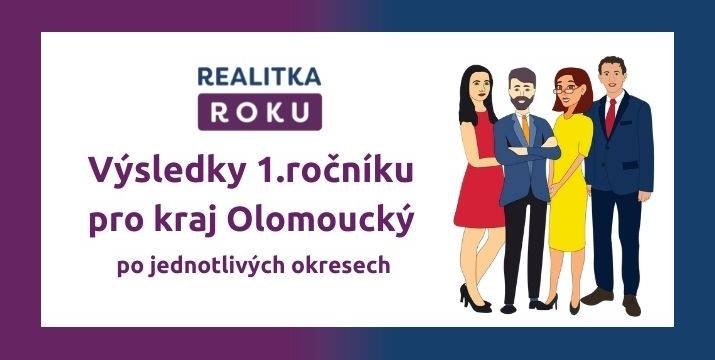 Nejlepší realitní pobočky ve Olomouckém kraji