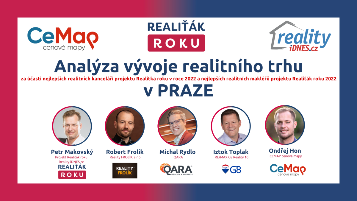 Analýza vývoje realitního trhu v PRAZE s TOP realitními makléři a kancelářemi projektu - listopad 2023