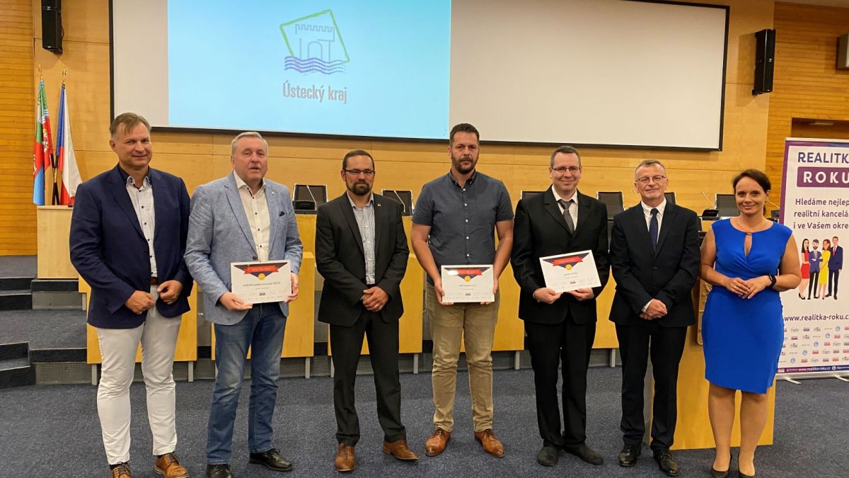 Poslední vyhlášení nejlepších realitních poboček se konalo v Ústí nad Labem